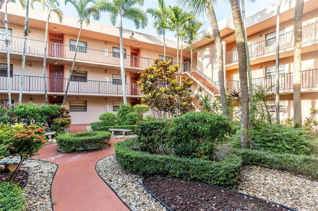 a view of a tall building