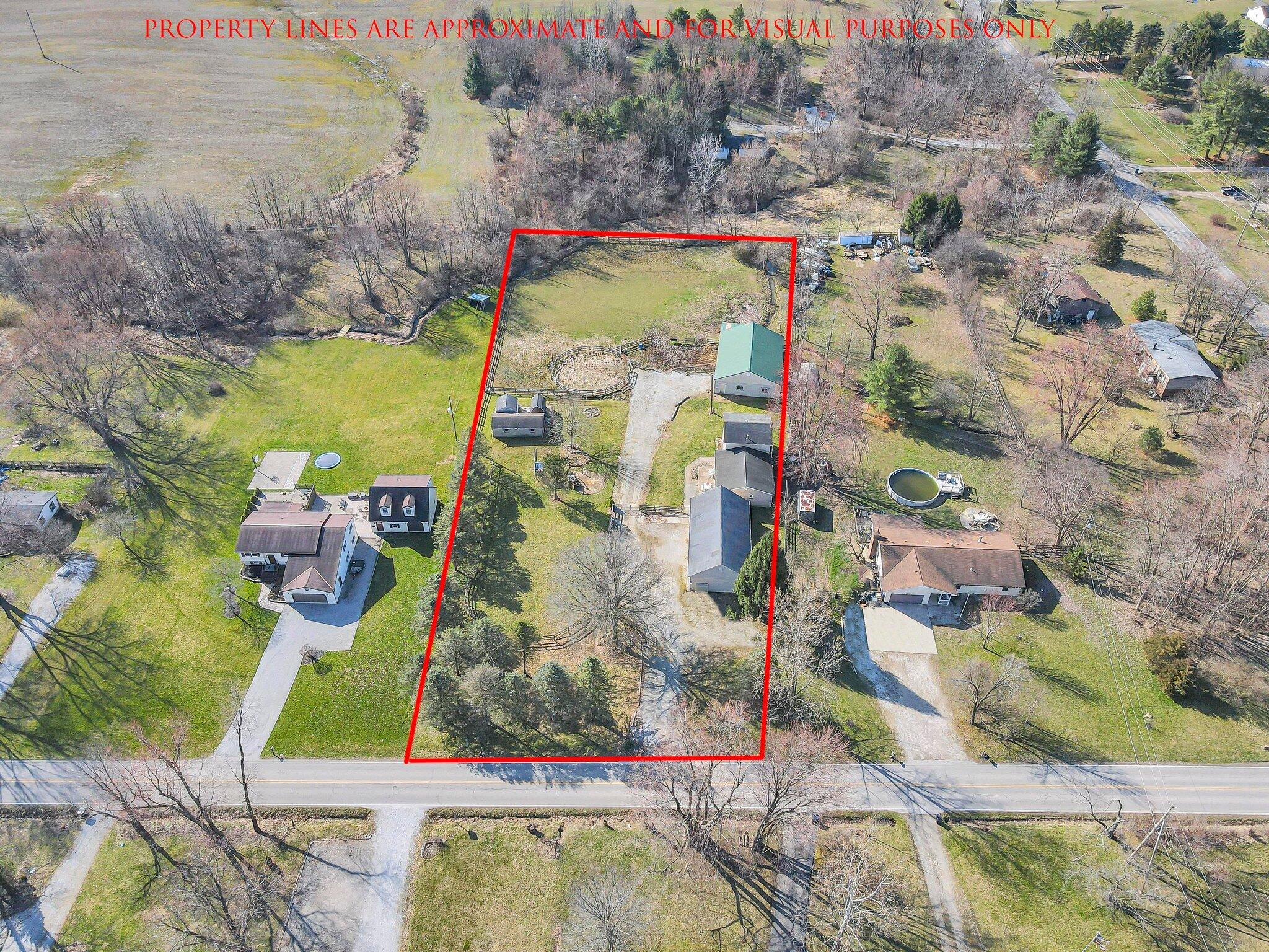 5225 Deeds Road Southwest Pataskala, OH 43062 - Photo 9 of 43 Aerial from Deeds Rd