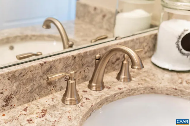 a close view of sink