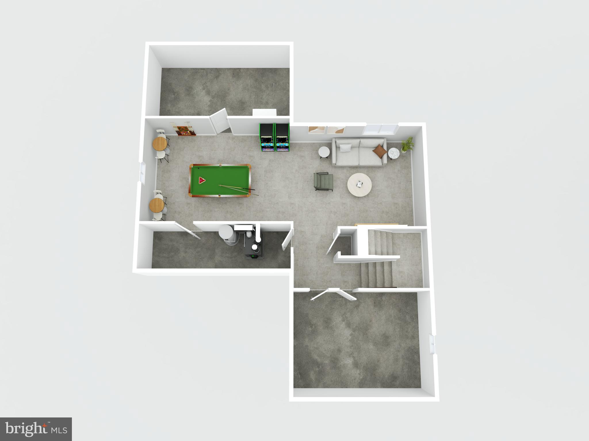 2003 Foster Way Frederick, MD 21702 - Photo 4 of 8 Lower Level 3D Floor Plan