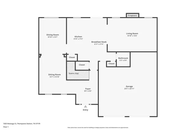 $2,550 | 1035 Watauga Court, Thompson's Station, TN 37179