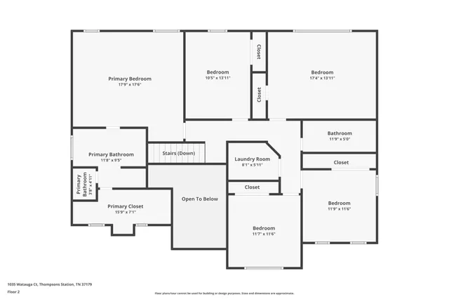 $2,550 | 1035 Watauga Court, Thompson's Station, TN 37179
