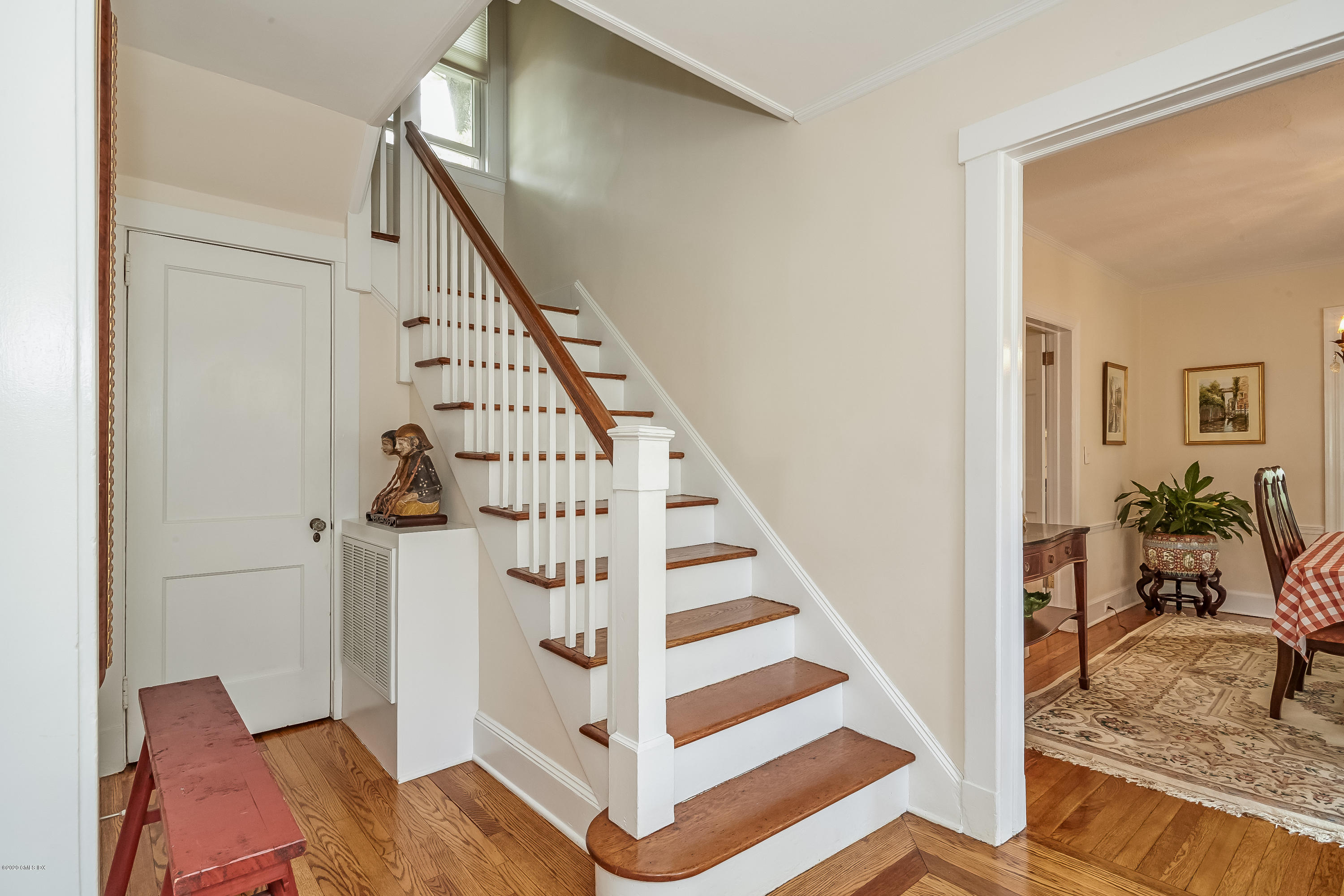 9 Sound View Terrace Greenwich, CT 06830 - Photo 18 of 37 Foyer Stairs to 2nd Floor