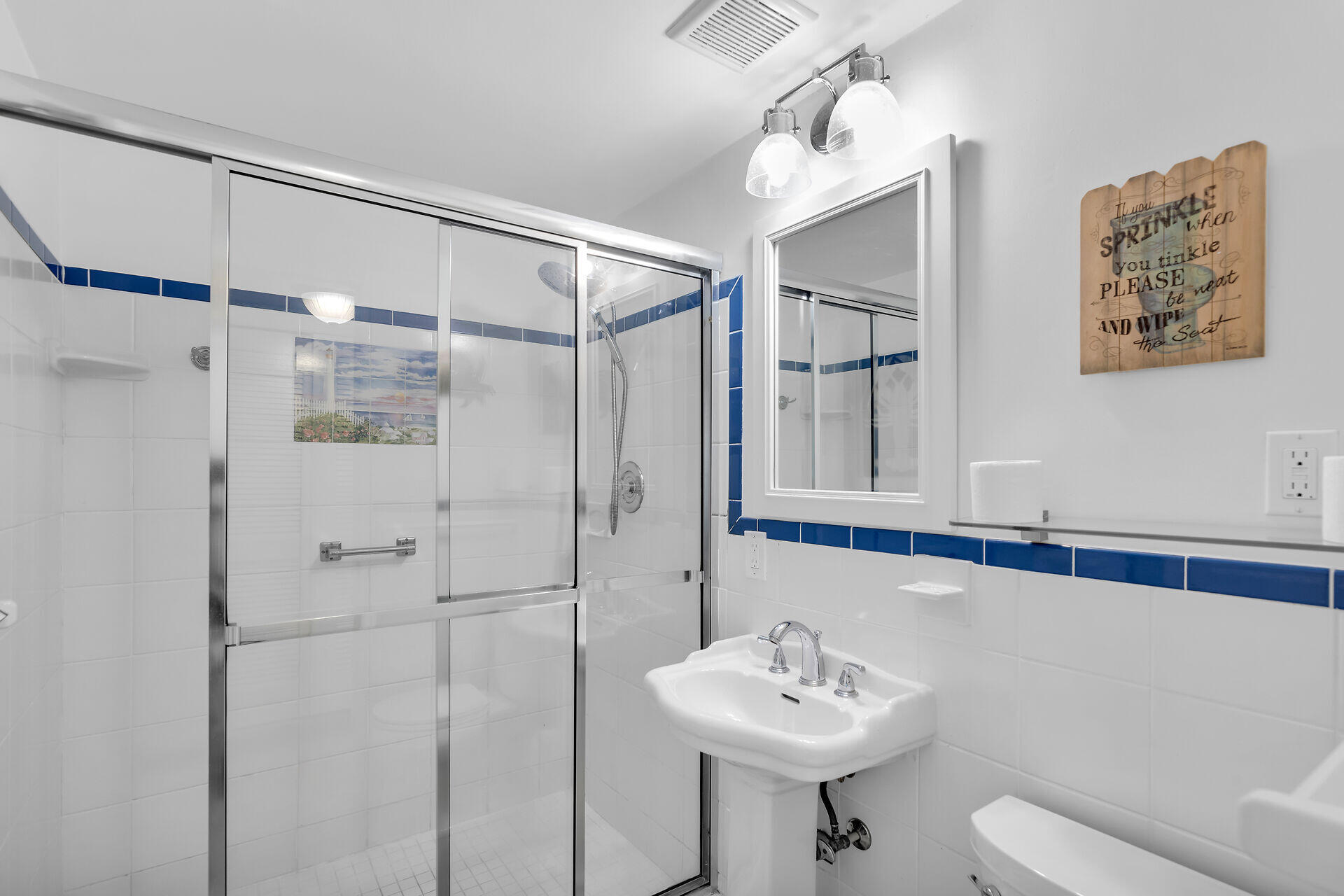 8 Sadowski Key Key Colony Beach, FL 33051 - Photo 21 of 57 a bathroom with a sink toilet and shower