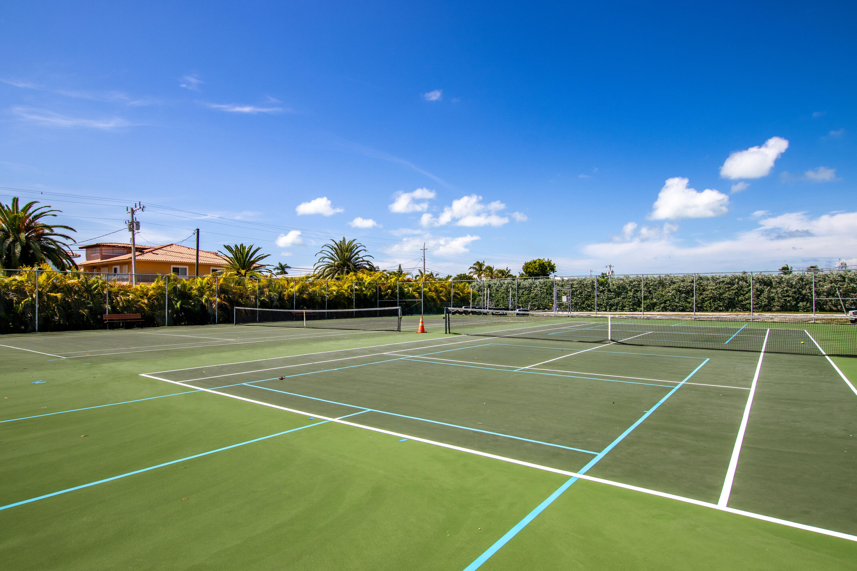 8 Sadowski Key Key Colony Beach, FL 33051 - Photo 50 of 57 a view of an outdoor space and tennis court
