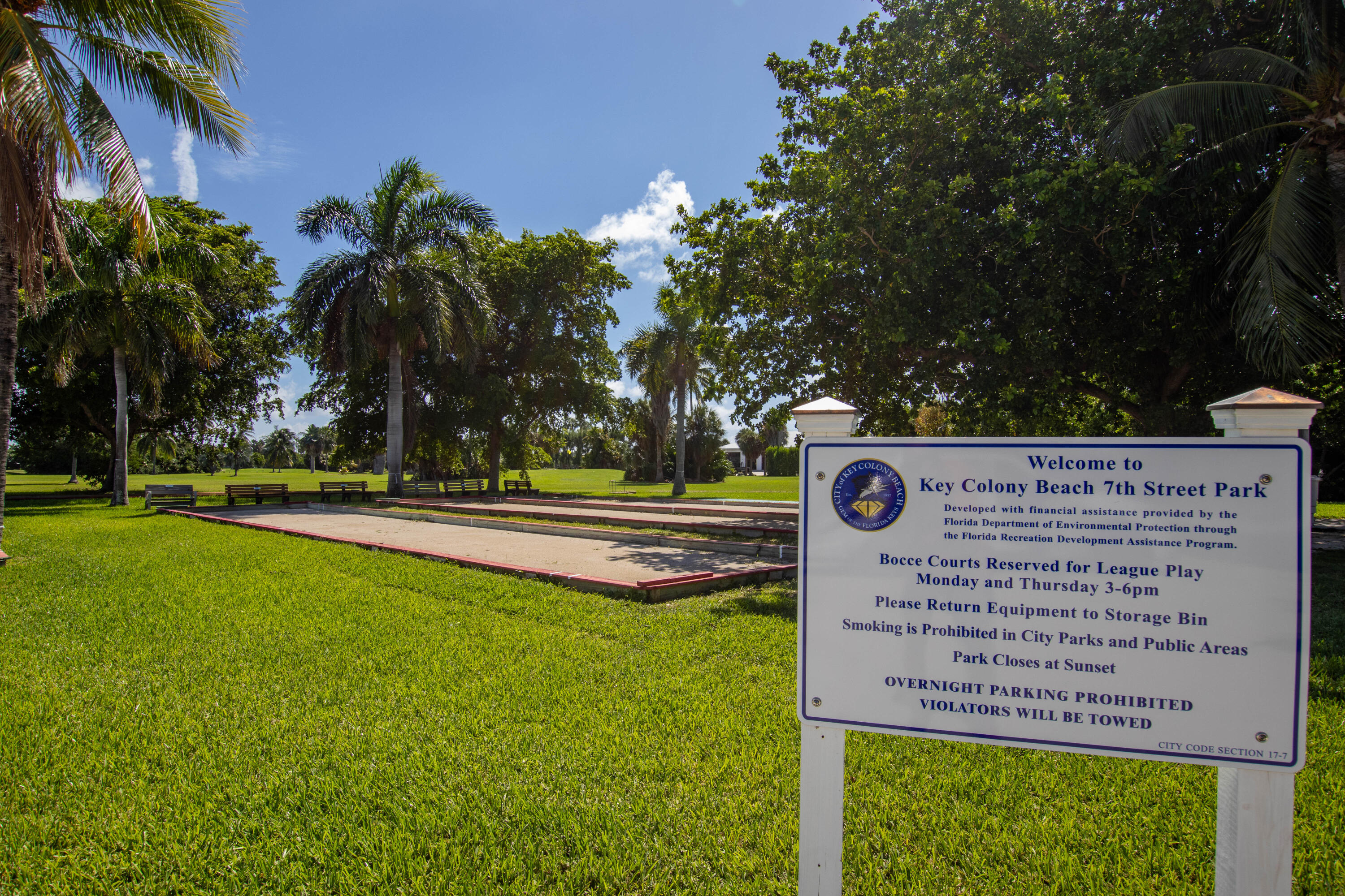 8 Sadowski Key Key Colony Beach, FL 33051 - Photo 53 of 57 a sign that is on the side of a building