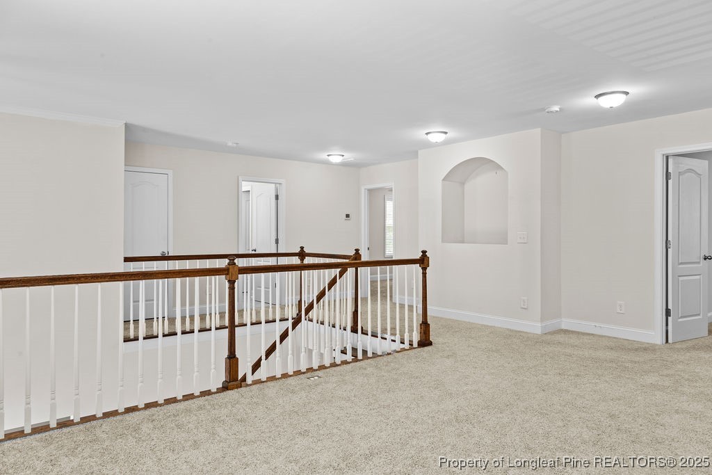 252 School Side Drive Spring Lake, NC 28390 - Photo 15 of 35 a view of staircase with large window