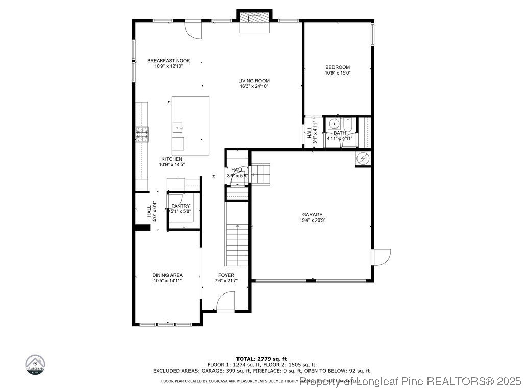 252 School Side Drive Spring Lake, NC 28390 - Photo 34 of 35 a picture of a floor plan