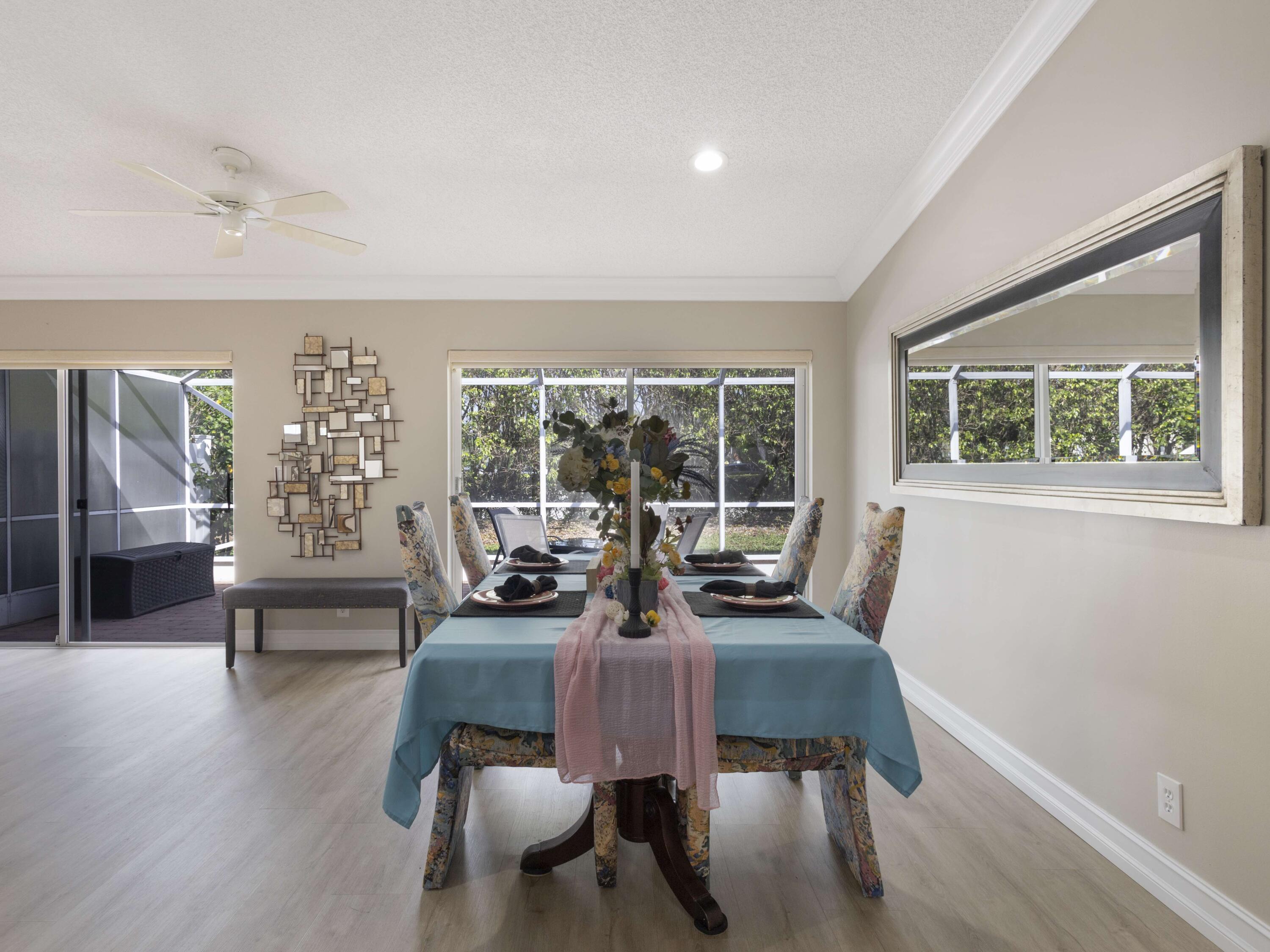9734 Harbour Lake Circle Boynton Beach, FL 33437 - Photo 13 of 41 a living room with furniture and a large window