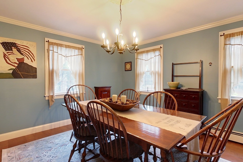 86 Turnpike Road Townsend, MA 01469 - Photo 9 of 42 a view of a dining room with furniture window and wooden floor