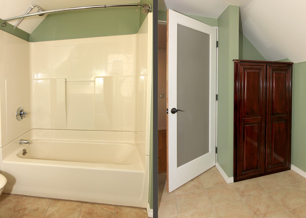 15 Cross Street Chicopee, MA 01013 - Photo 13 of 15 a bathroom with a bathtub and a shower