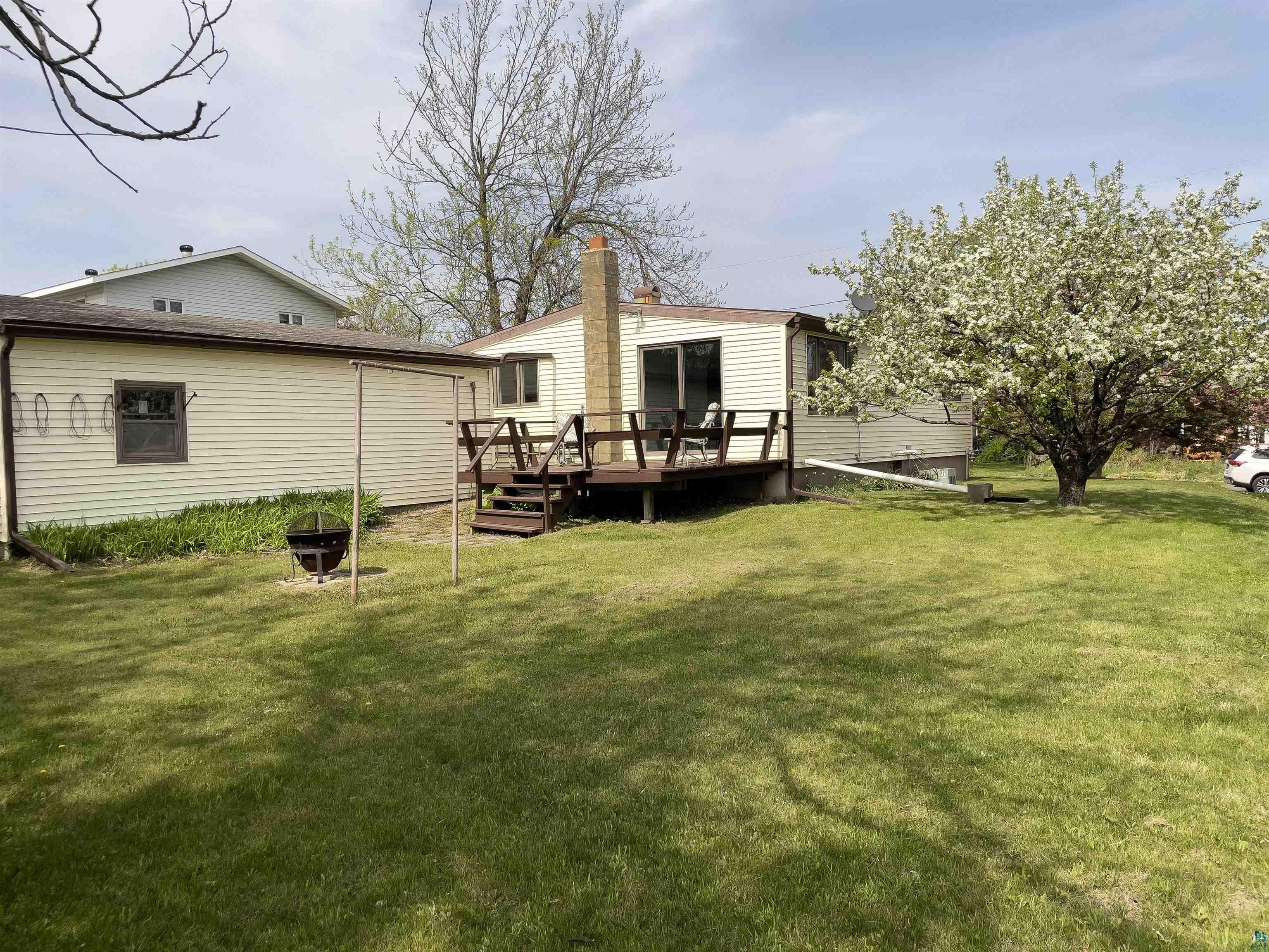 41 Bell Creek Silver Bay, MN 55614 - Photo 4 of 38 Enjoy the deck, firepit