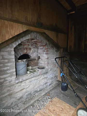 a view of storage and utility room