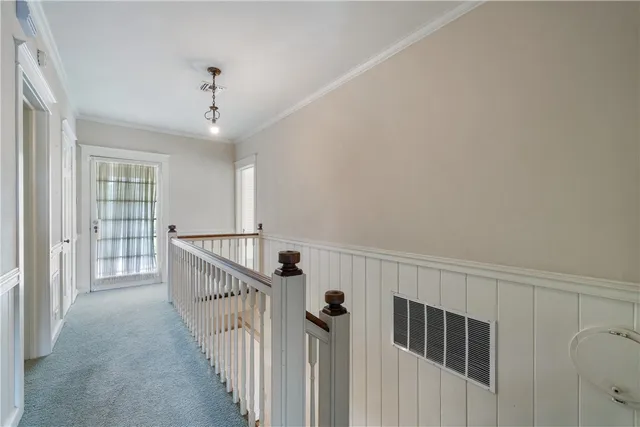 a view of entryway with stairs