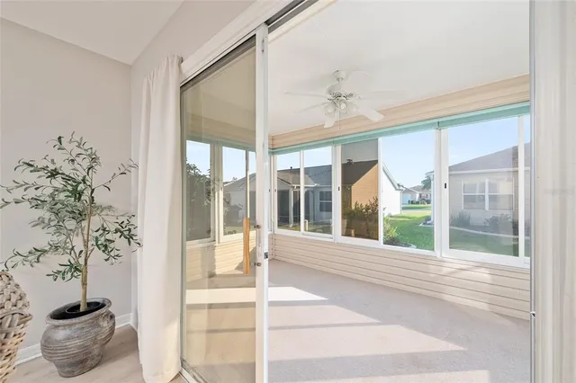 a view of a entryway