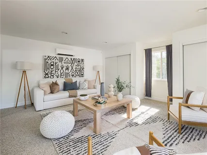 a view of a house with a garage