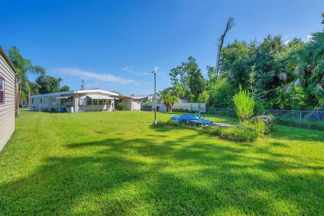 a view of an outdoor space and yard