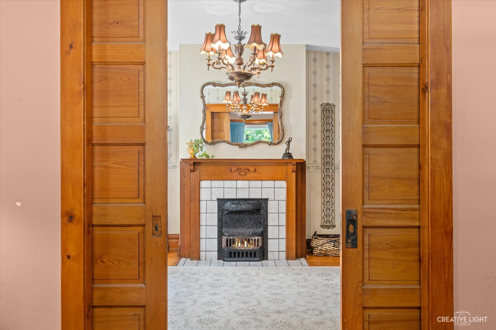 322 East 3rd Street Dixon, IL 61021 - Photo 6 of 30 a living room with furniture and a fireplace