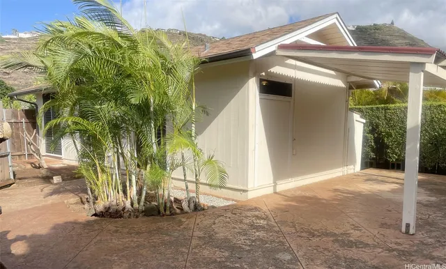 a view of a house with a porch