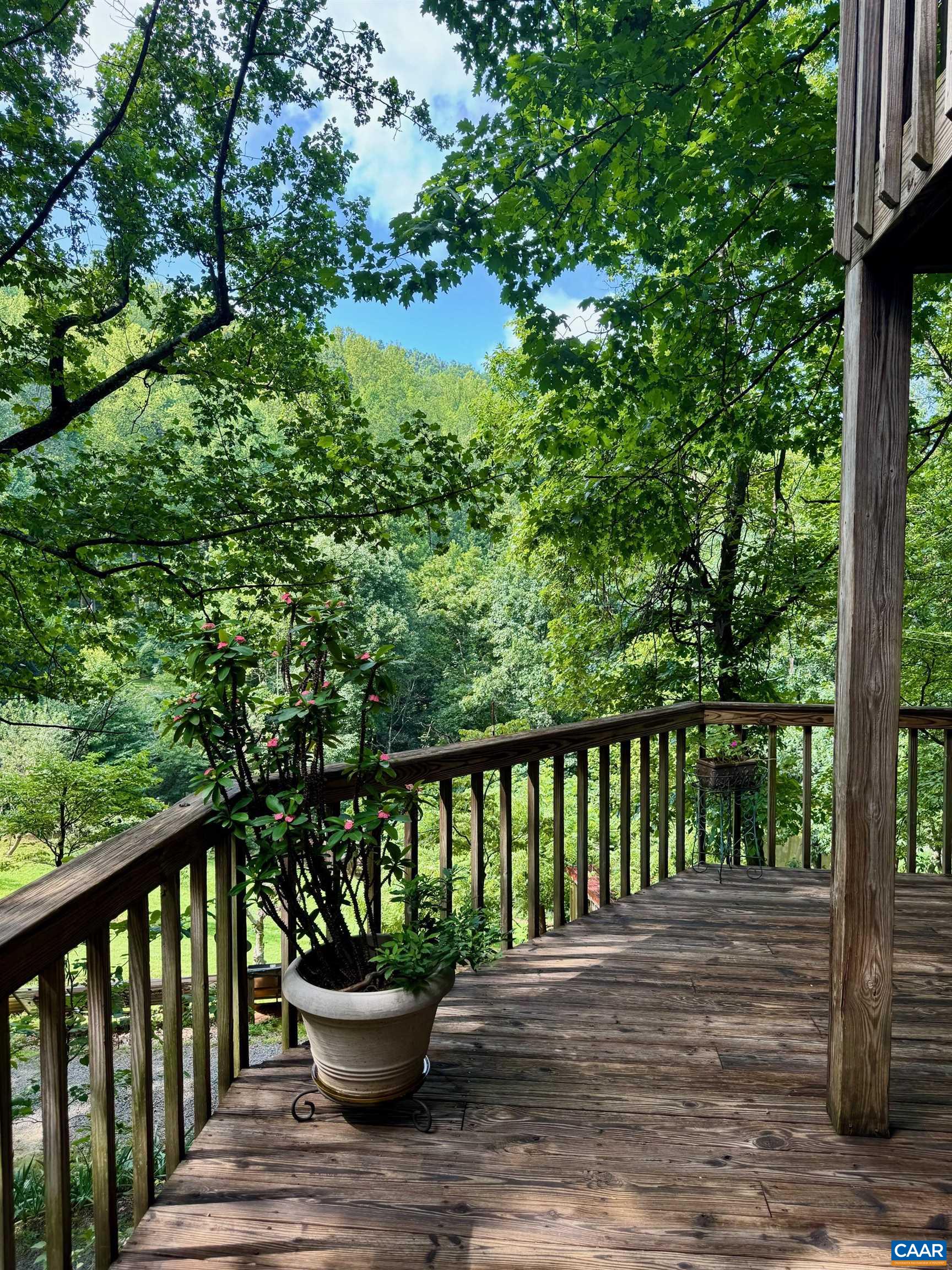 1950 Locust Hollow Road Charlottesville, VA 22903 - Photo 11 of 54 a view of balcony with wooden floor