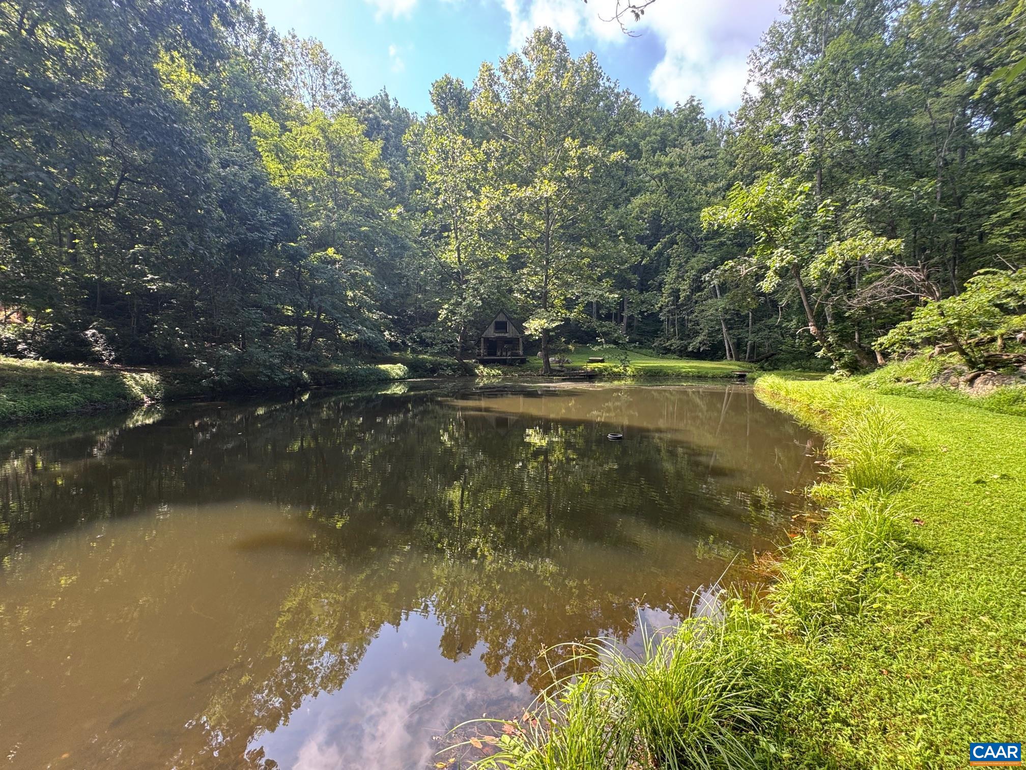 1950 Locust Hollow Road Charlottesville, VA 22903 - Photo 46 of 54 a view of a lake from a yard