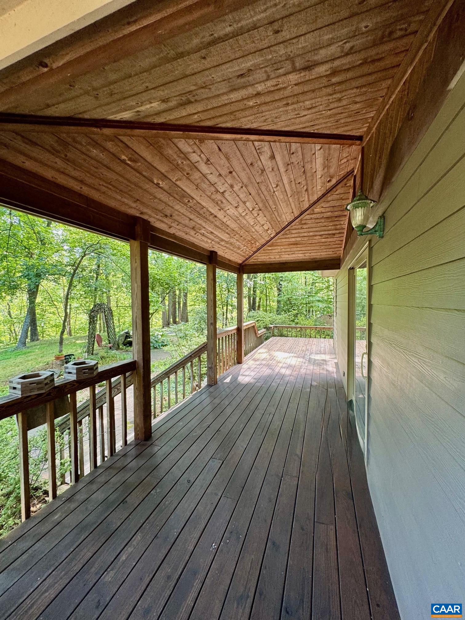 1950 Locust Hollow Road Charlottesville, VA 22903 - Photo 10 of 54 a view of porch with wooden floor in outdoor space