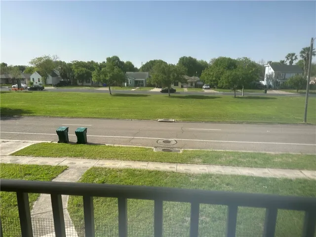 a backyard of a house