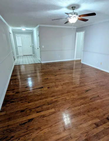 wooden floor in an empty room