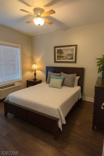 241 Ridge Road North Arlington, NJ 07031 - Photo 8 of 14 a bedroom with bed and a night stand