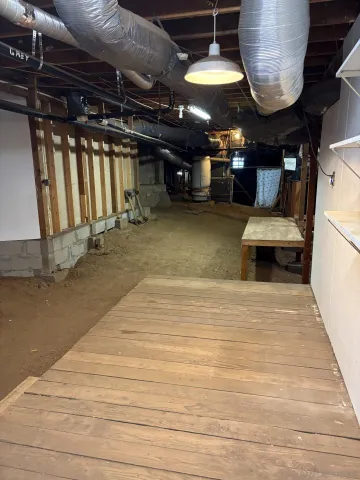 a view of a door of the house