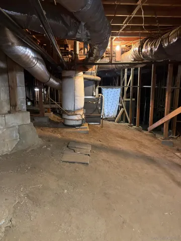 a view of storage and utility room