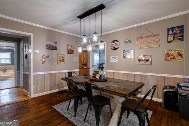 a room with storage and utility