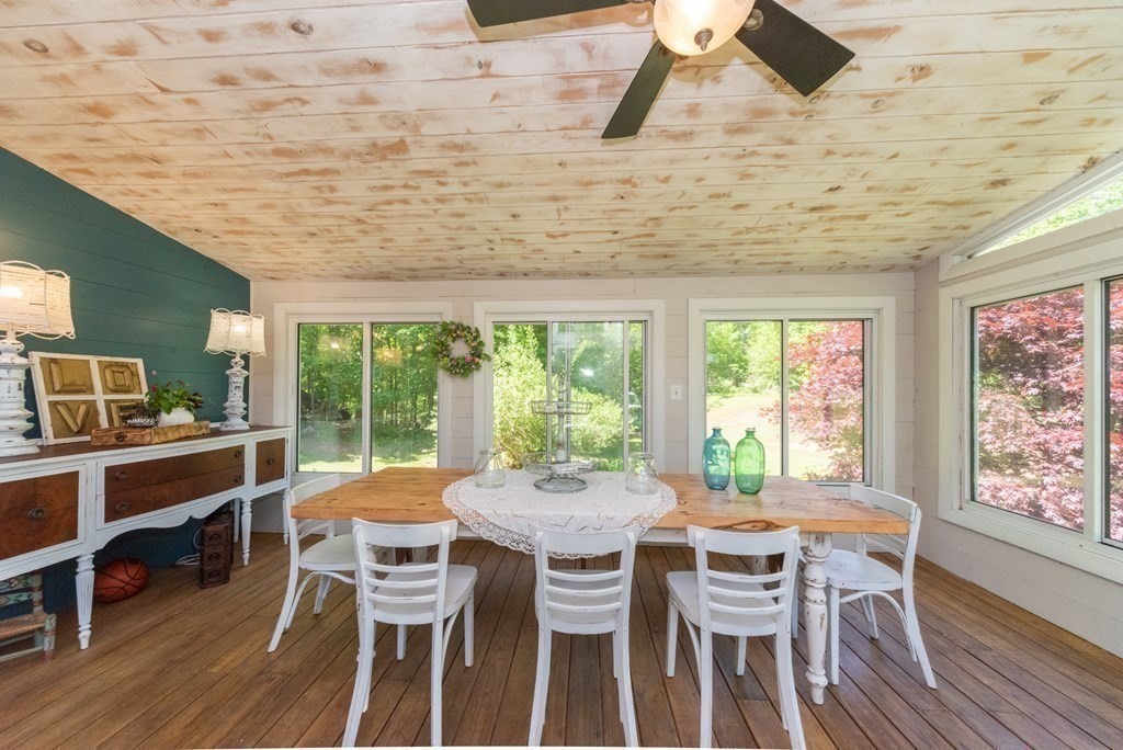 1423 Piper Road Ashby, MA 01431 - Photo 19 of 42 a view of a dining room with furniture window and wooden floor