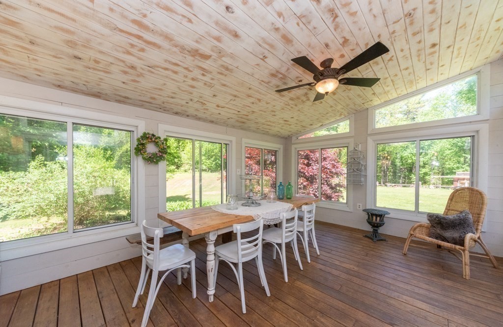 1423 Piper Road Ashby, MA 01431 - Photo 20 of 42 a view of a dining room with furniture window and wooden floor