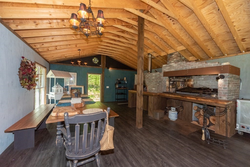 1423 Piper Road Ashby, MA 01431 - Photo 29 of 42 a view of a dining room with furniture window and wooden floor