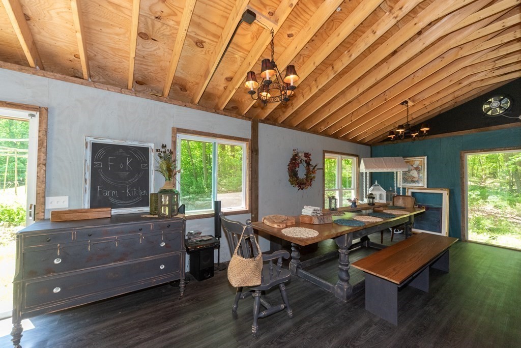 1423 Piper Road Ashby, MA 01431 - Photo 30 of 42 a room with furniture pool table wooden floor and window