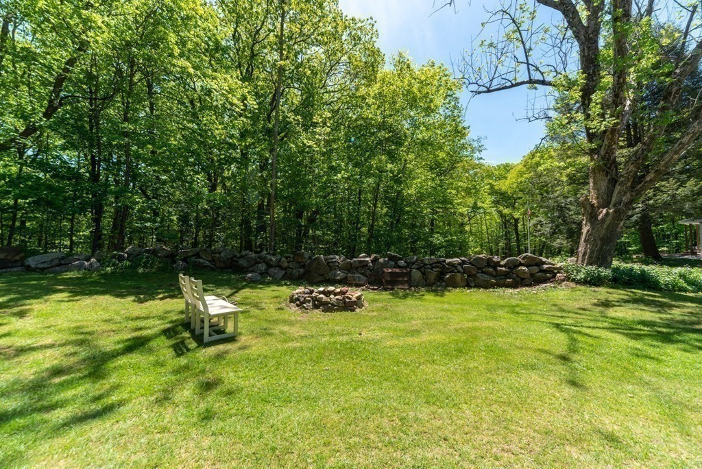 1423 Piper Road Ashby, MA 01431 - Photo 36 of 42 a backyard of a house with lots of green space