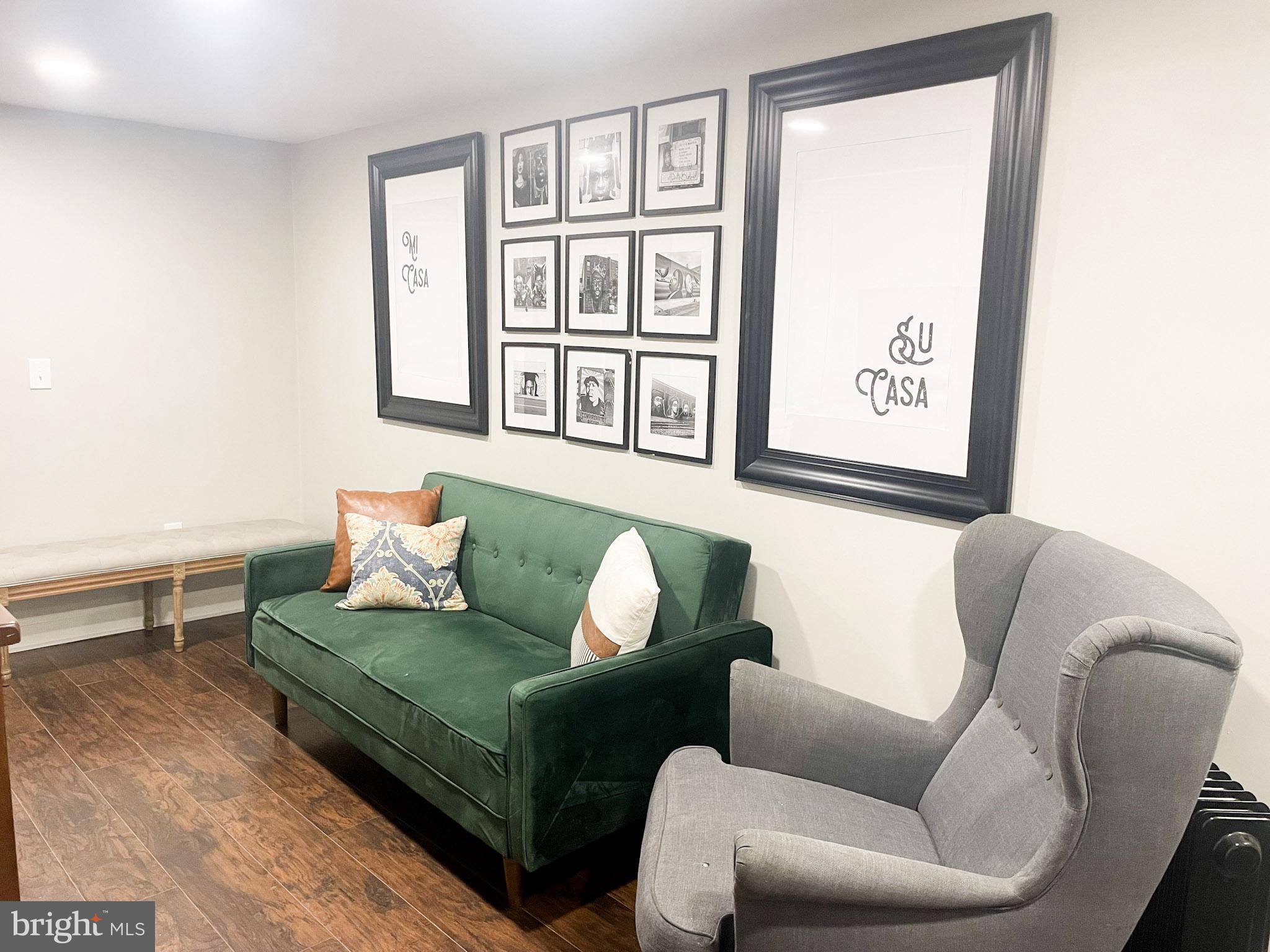 411 Vernon Road Philadelphia, PA 19119 - Photo 42 of 49 a living room with furniture and a window