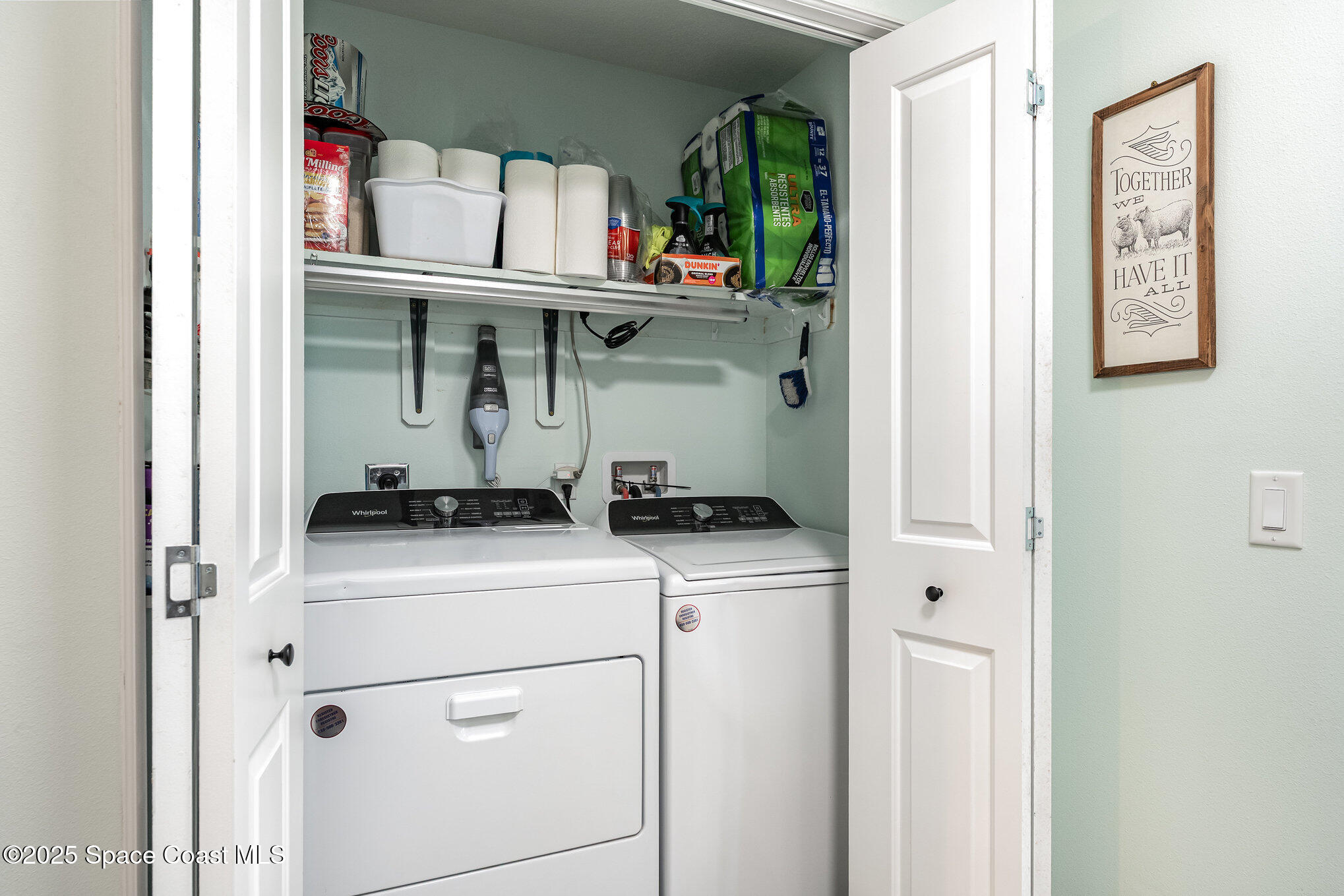6786 U.S. Rte 1 Mims, FL 32754 - Photo 18 of 33 a utility room with dryer and washer