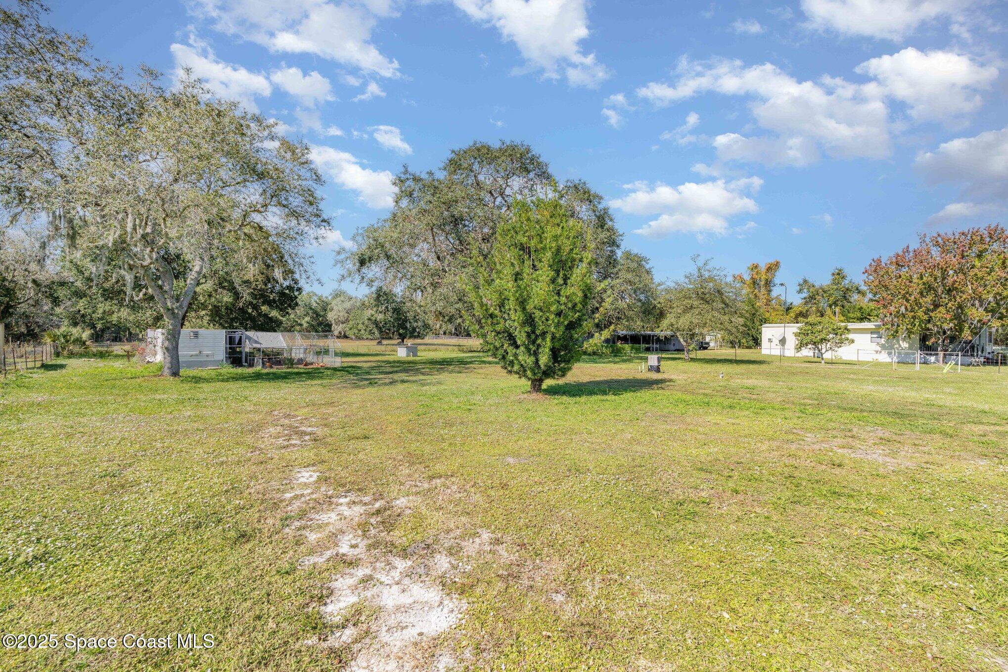 6786 U.S. Rte 1 Mims, FL 32754 - Photo 27 of 33 a view of yard with swimming pool and green space