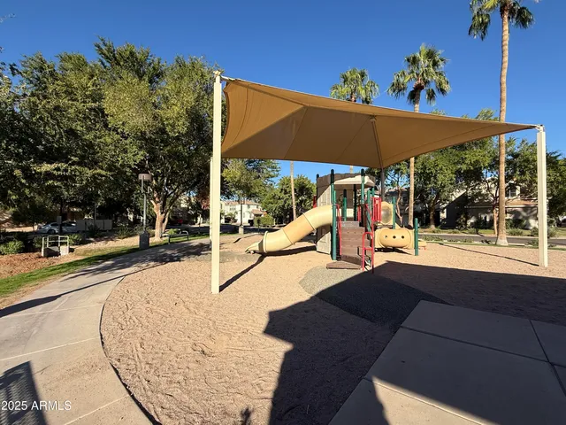 a outdoor space with a sitting space