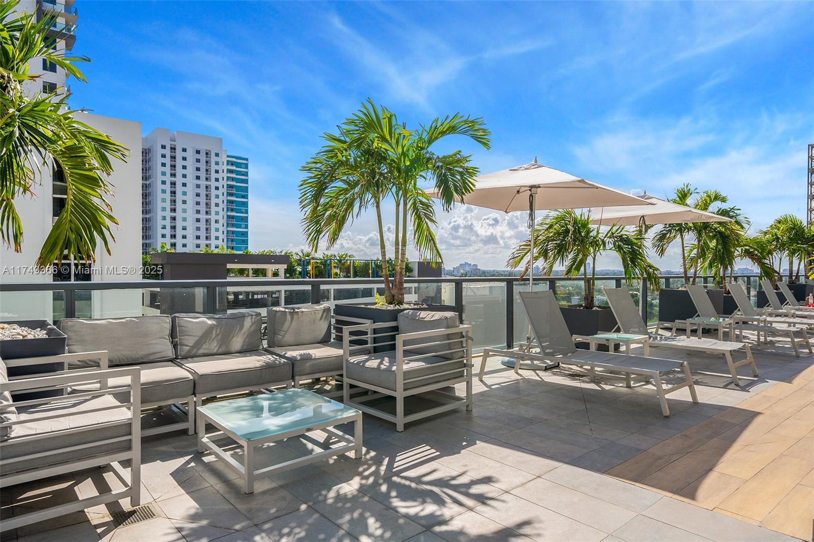 229 Southwest 9th Street, Unit 208 Miami, FL 33130 - Photo 14 of 22 a view of a terrace with sitting area