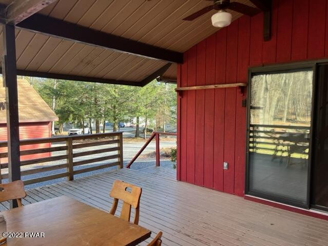 157 Ness Road Dingmans Ferry, PA 18328 - Photo 8 of 33 Covered porch