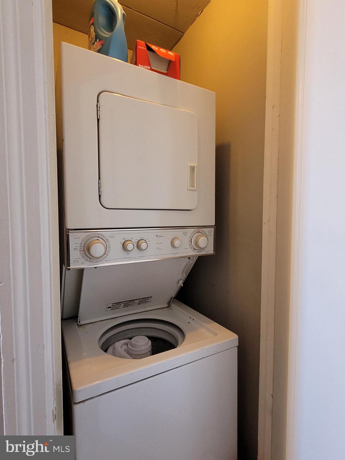 2031 Locust Street, Unit 802 Philadelphia, PA 19103 - Photo 18 of 26 a close up view of a washer and dryer