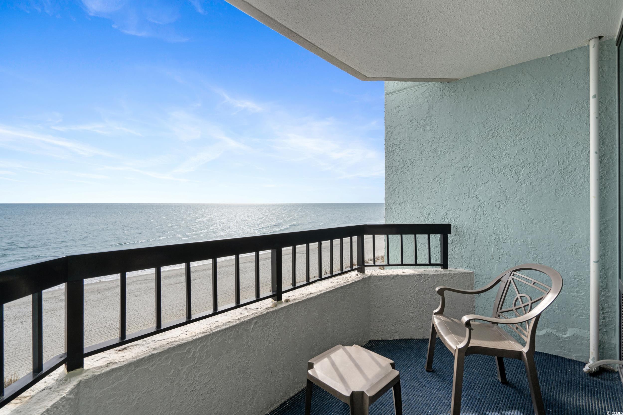2401 South Ocean Boulevard, Unit 659 Myrtle Beach, SC 29577 - Photo 17 of 38 Balcony with a water view