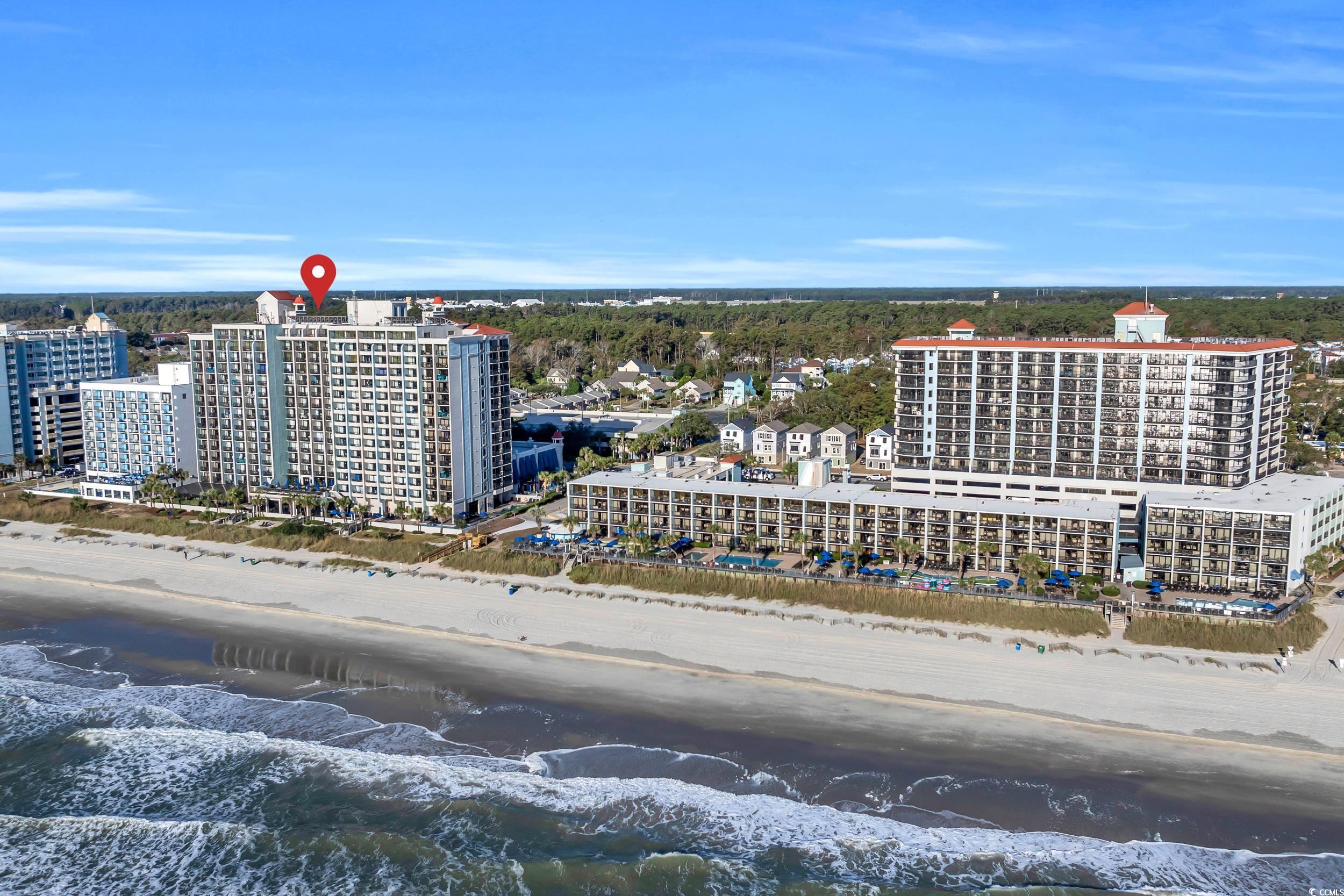 2401 South Ocean Boulevard, Unit 659 Myrtle Beach, SC 29577 - Photo 26 of 38 View of urban area featuring expansive coastline