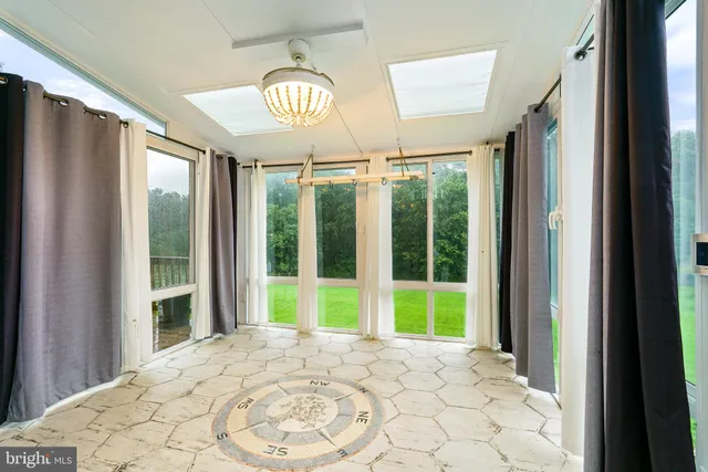 a view of a entryway door front of house