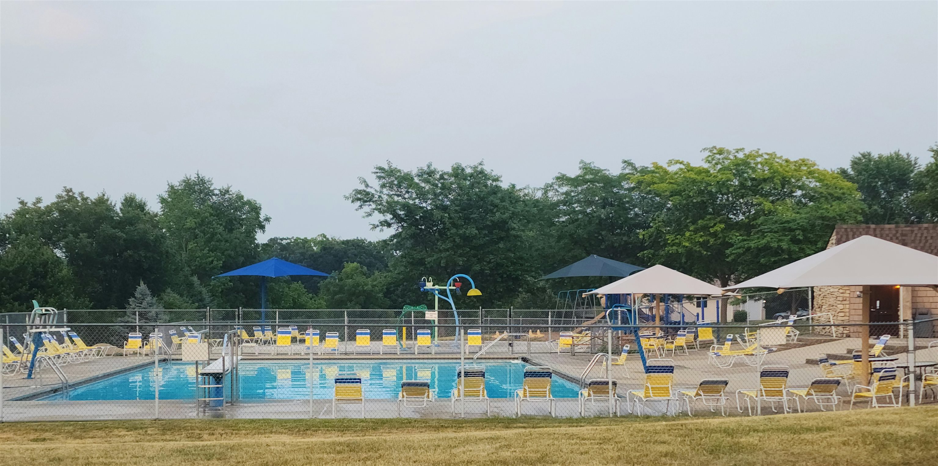2275 Drexel Road Davis, IL 61019 - Photo 3 of 16 a view of swimming pool with outdoor seating and yard