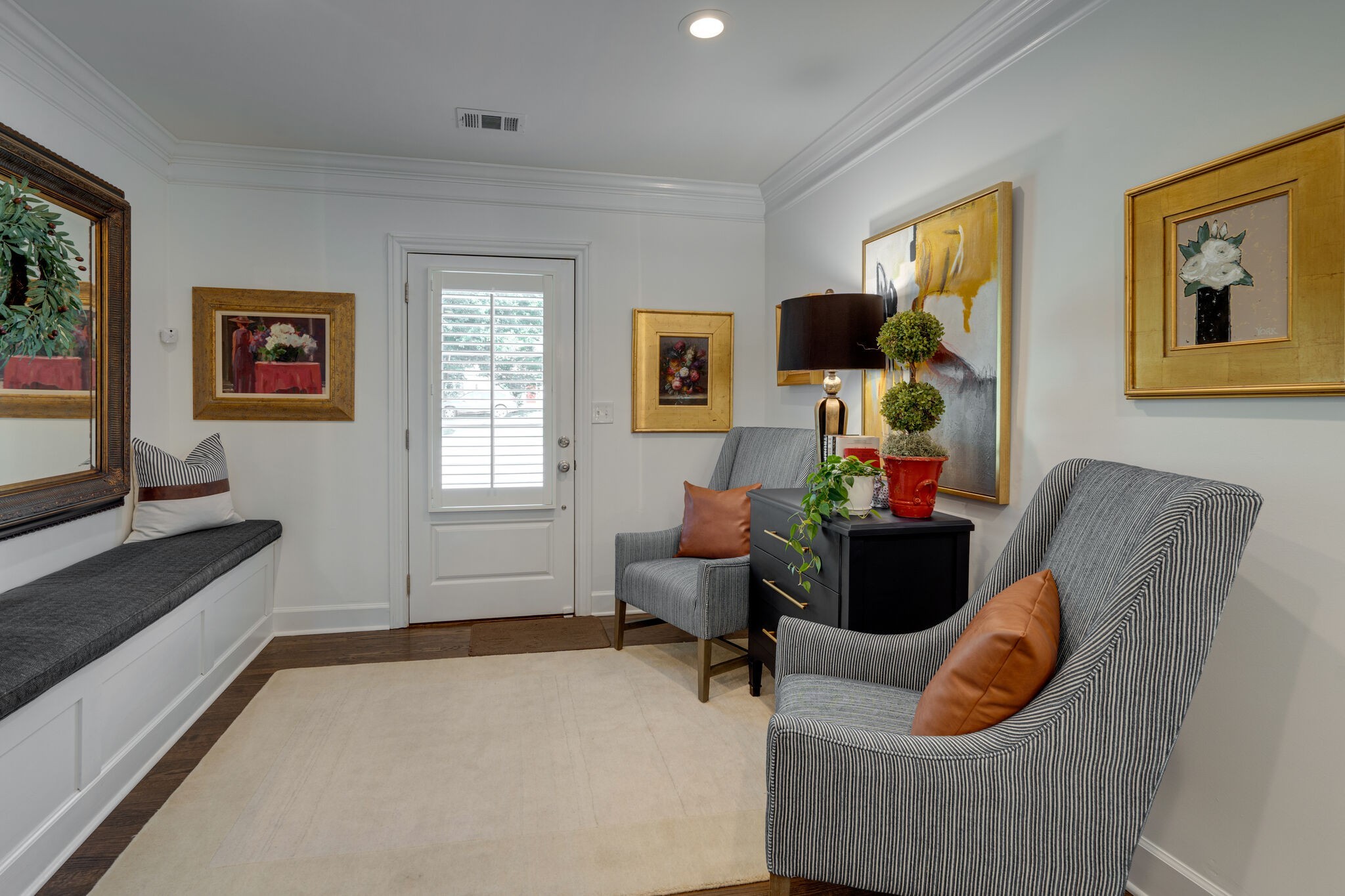 Undisclosed Address Nashville, TN 37204 - Photo 13 of 24 a living room with furniture and a flat screen tv
