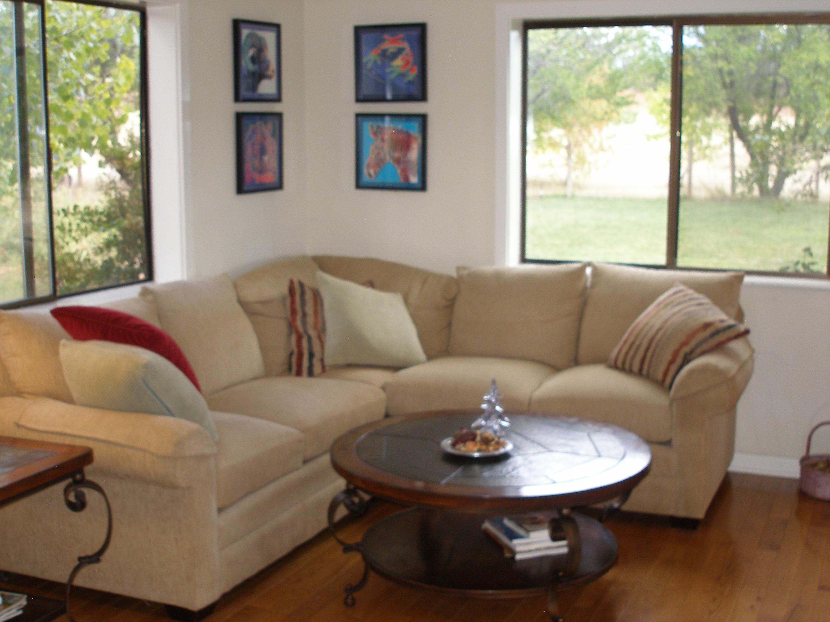 32135 Rock Creek Road Manton, CA 96059 - Photo 28 of 65 a living room with furniture and a large window